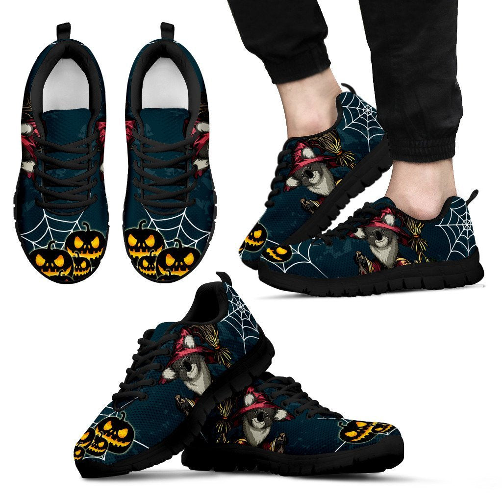 halloween-sneakers-koala-shoes-spiderweb-unisex