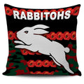 south-sydney-rabbitohs-pillow-cover-anzac-day-poppy-flower-vibes