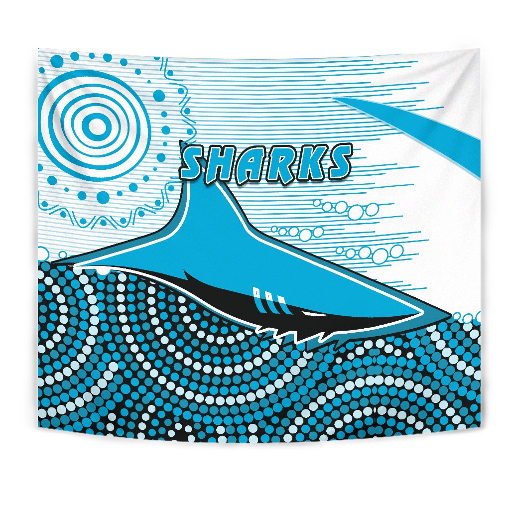 sharks-tapestry-cronulla-indigenous-unique