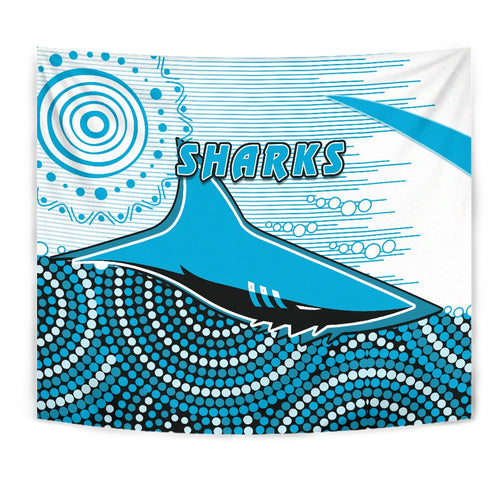 sharks-tapestry-cronulla-indigenous-unique