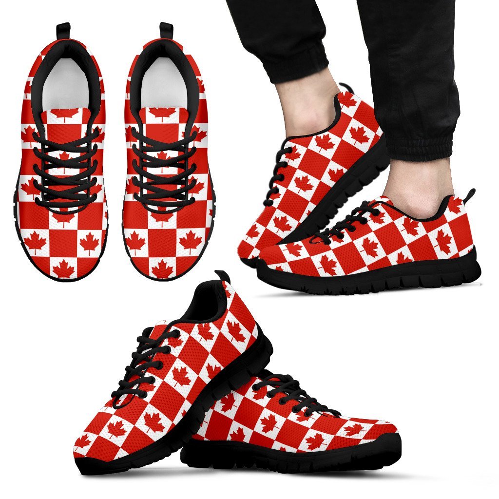 canada-sneakers-maple-leaf-pattern
