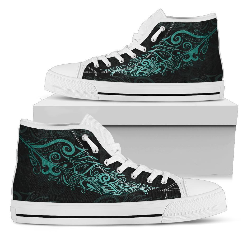 light-silver-fern-new-zealand-high-top-shoes-turquoise
