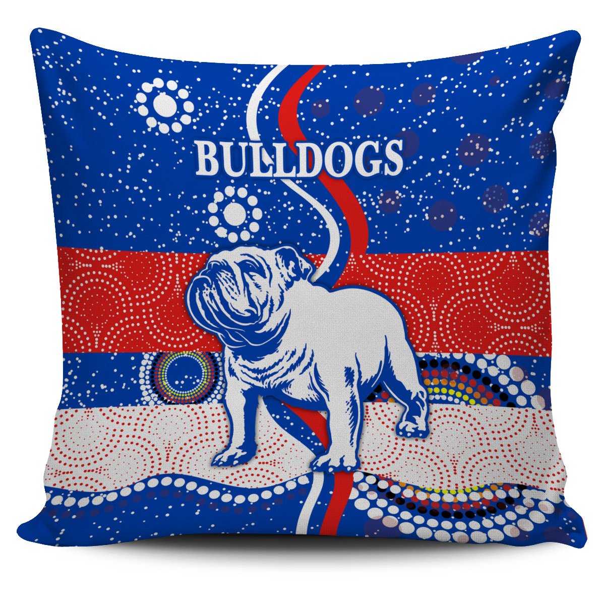 western-pillow-cover-bulldogs-unique-indigenous