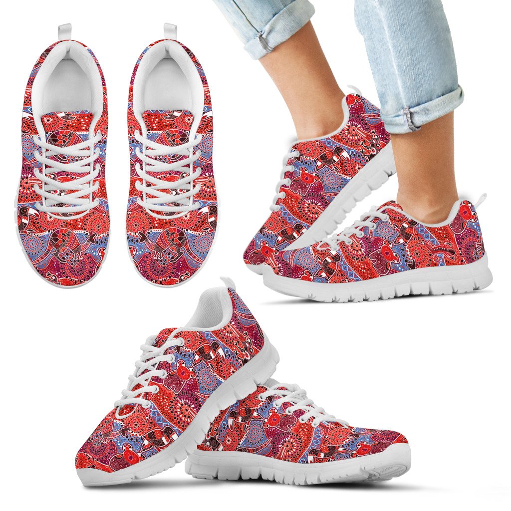 aboriginal-sneakers-koala-kangaroo-patterns-bohemian-style