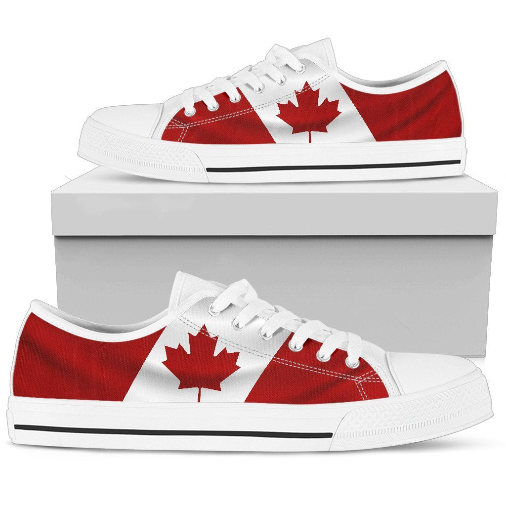 canada-waving-flag-low-top-shoes