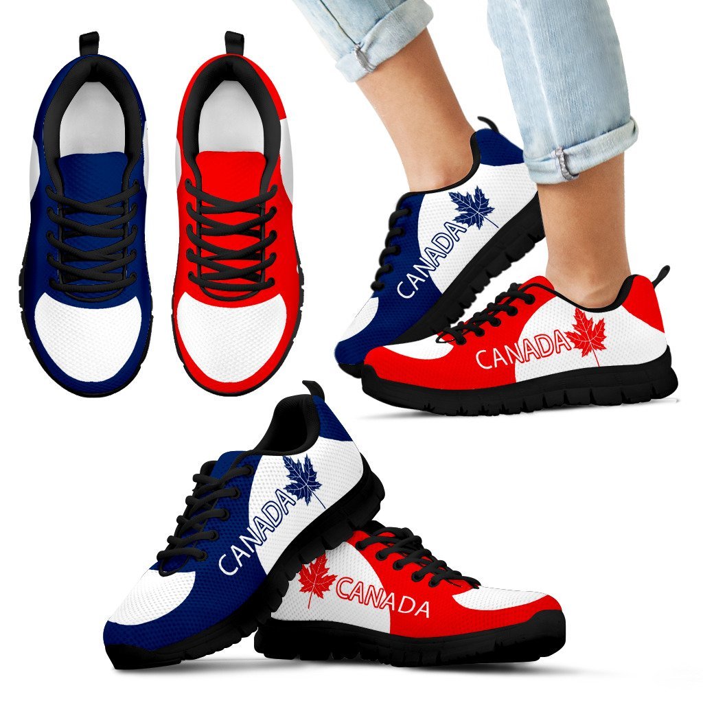 canada-running-shoes-maple-leaf-red-blue
