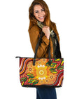 leather-tote-bag-indigenous-circle-leaf-patterns