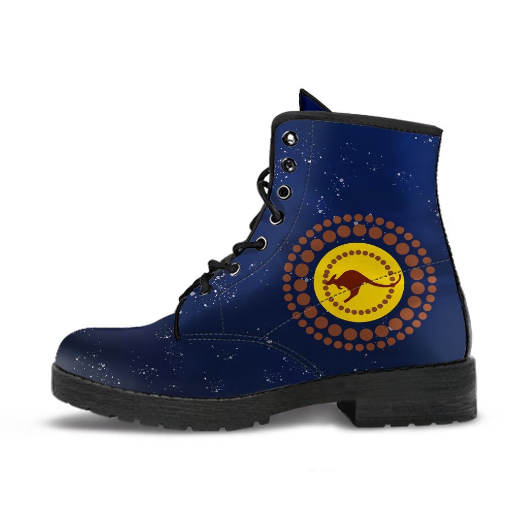 1staustralia-leather-boots-kangaroo-on-the-sun