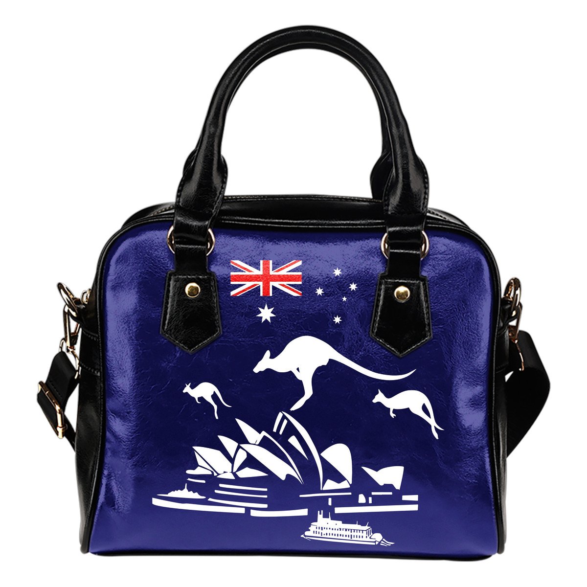 Shoulder Handbags - Sydney Opera Handbag Aus Flag Kangaroo - Vibe Hoodie