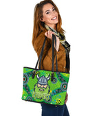 canberra-small-leather-tote-raiders-viking-indigenous