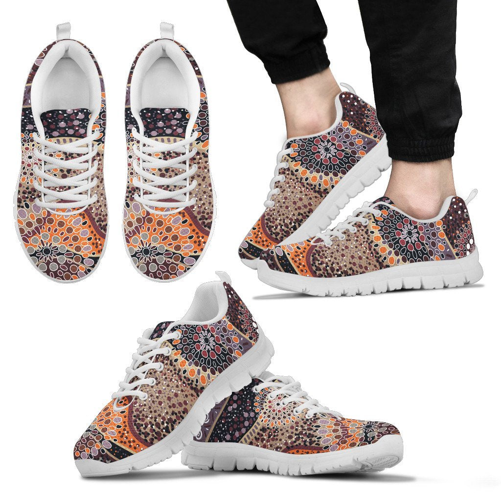 aboriginal-sneakers-indigenous-circle-dot-painting