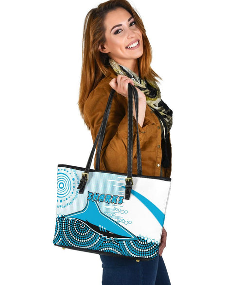 sharks-small-leather-tote-cronulla-indigenous-unique