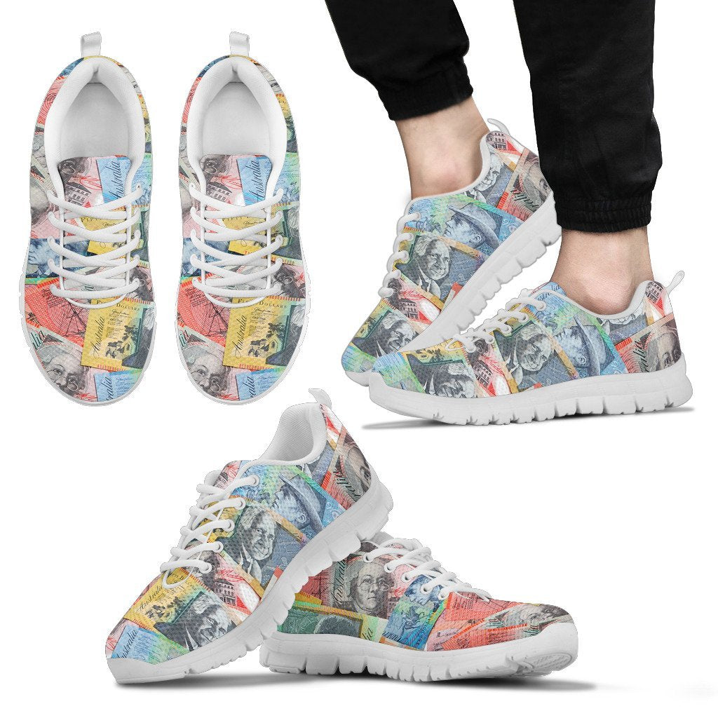 sneakers-money-shoes-color-art-unisex