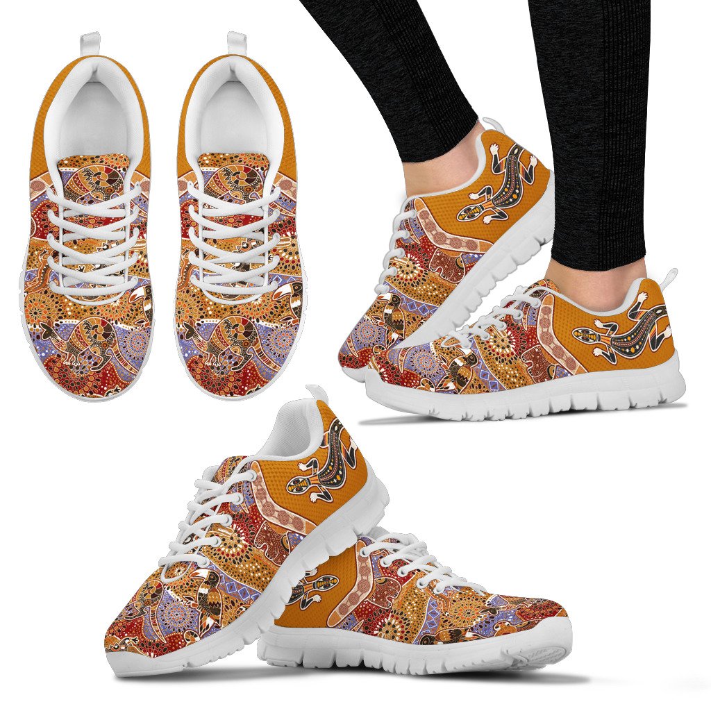 aboriginal-sneakers-lizard-shoes-boomerang-patterns-kangaroo-koala