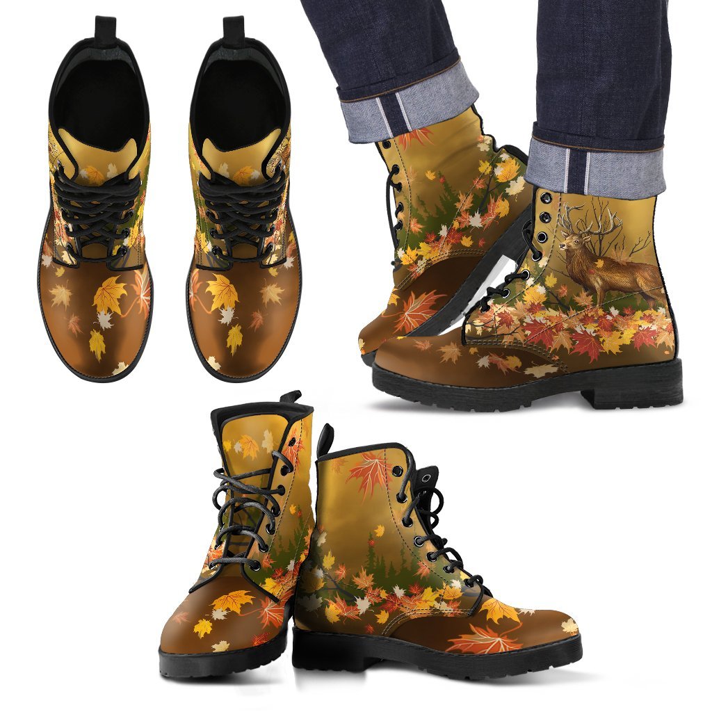 canada-leather-boots-deer-in-maple-leaf