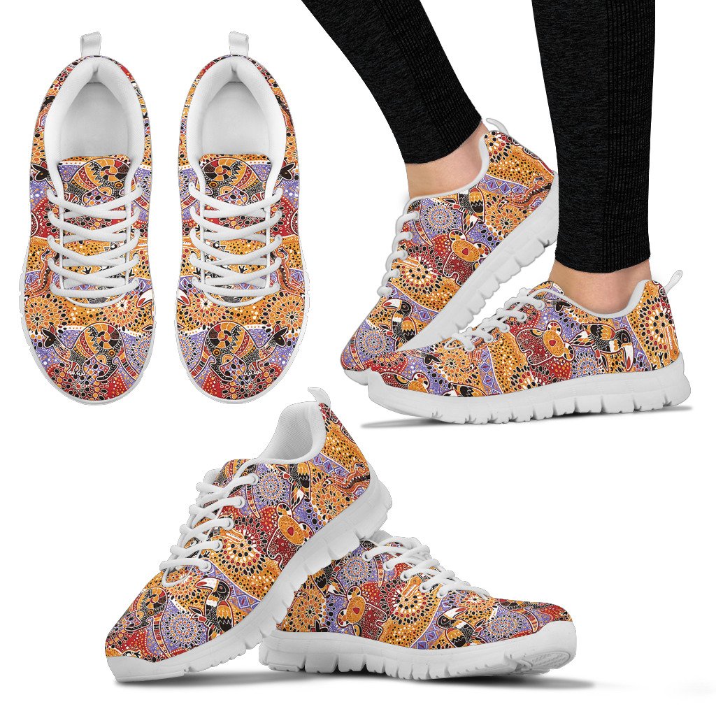 aboriginal-sneakers-koala-kangaroo-patterns-animals-shoes