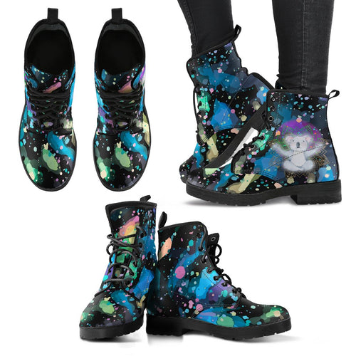 leather-boots-koala-shoes-meditating-women
