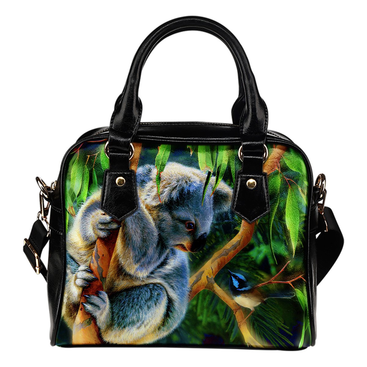 Shoulder Handbag - 3D Koala Bag - Koala Aussie Greeting - Vibe Hoodie