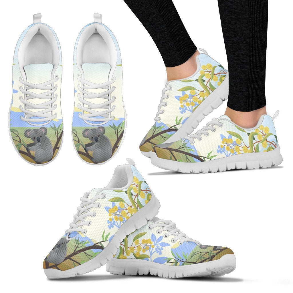 sneakers-koala-shoes-mimosa-flower-unisex
