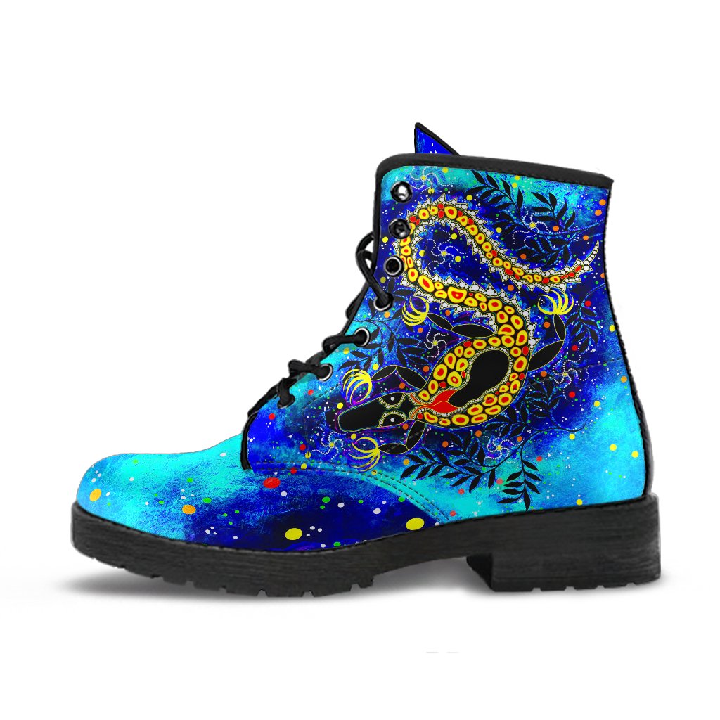 aboriginal-leather-boots-indigenous-crocodile