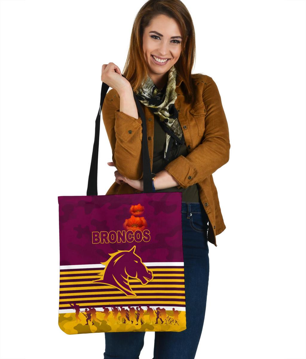 brisbane-broncos-tote-bag-anzac-day-simple-style-maroon