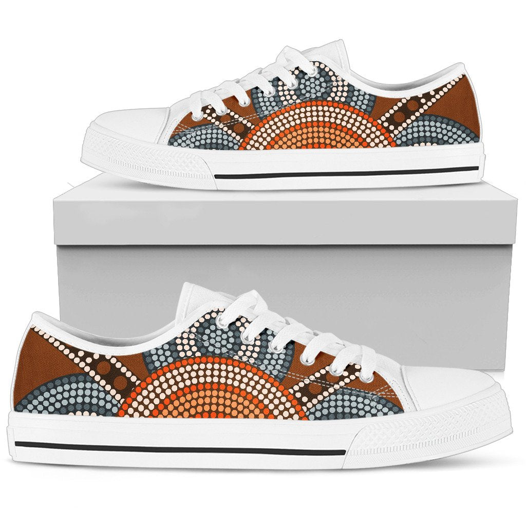 canvas-shoes-aboriginal-dot-painting-shoes-ver05-low-top