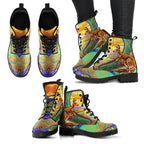 leather-boots-kangaroo-shoes-painting-unisex