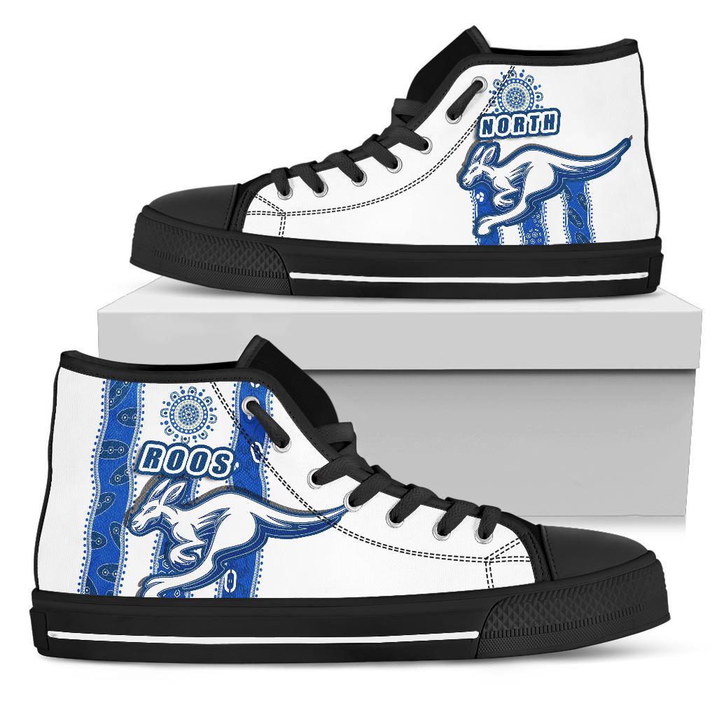 melbourne-kangaroos-high-top-shoe-indigenous-north-roos-white