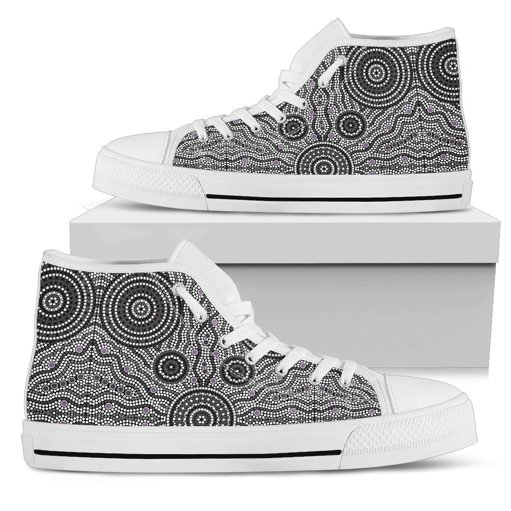 canvas-shoes-aboriginal-dot-painting-shoes-ver04-high-top