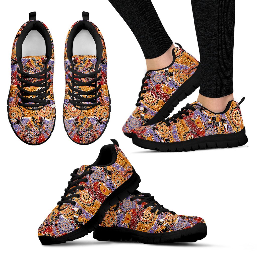 aboriginal-sneakers-koala-kangaroo-patterns-animals-shoes
