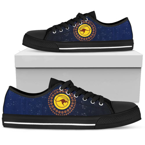 1staustralia-low-top-shoes-kangaroo-on-the-sun
