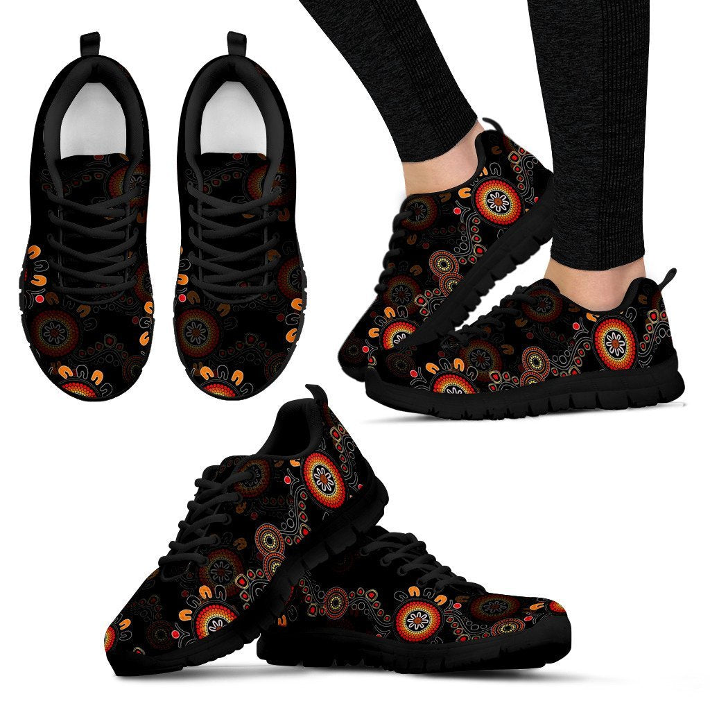 aboriginal-sneakers-flowers-patterns-circle-dot-painting-02