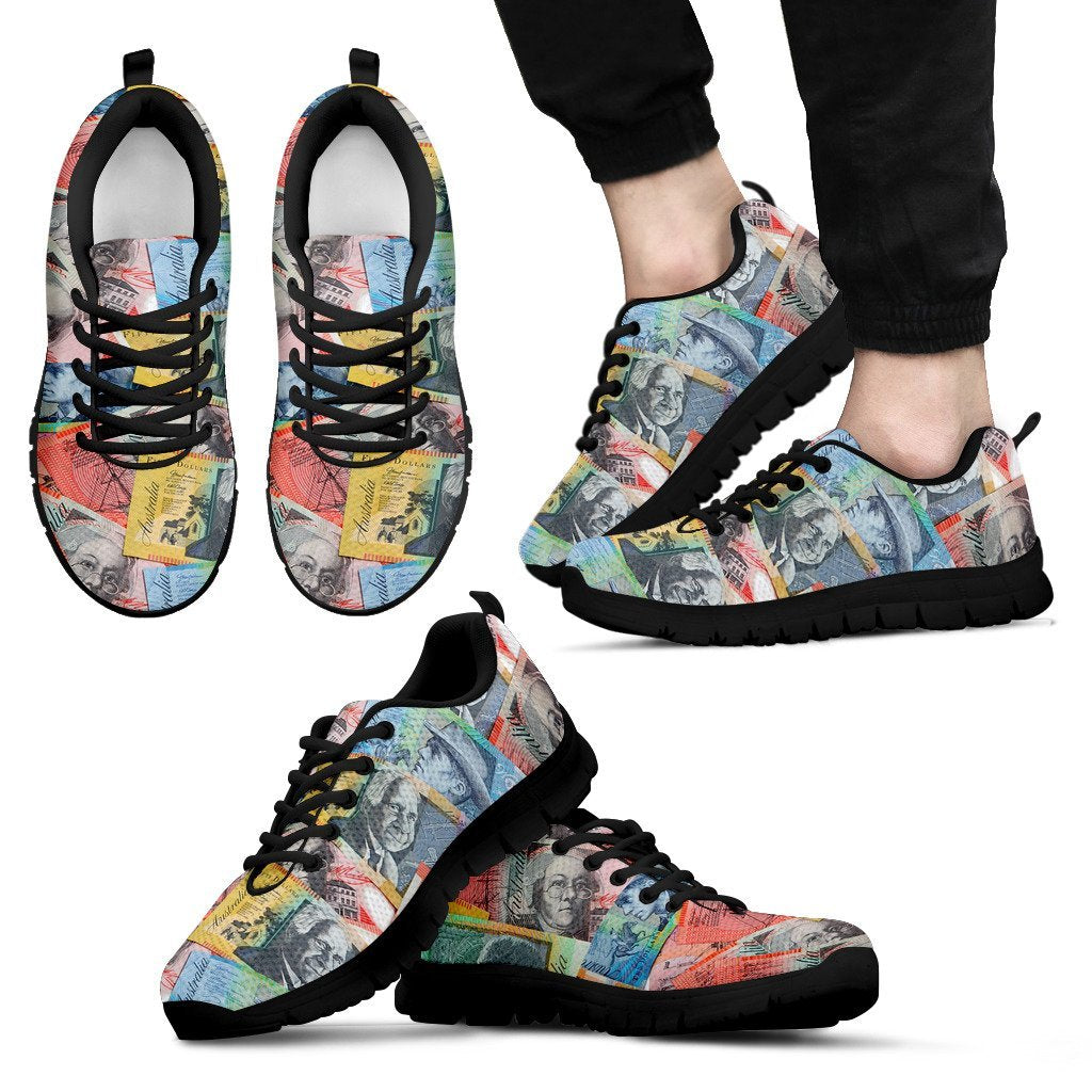 sneakers-money-shoes-color-art-unisex