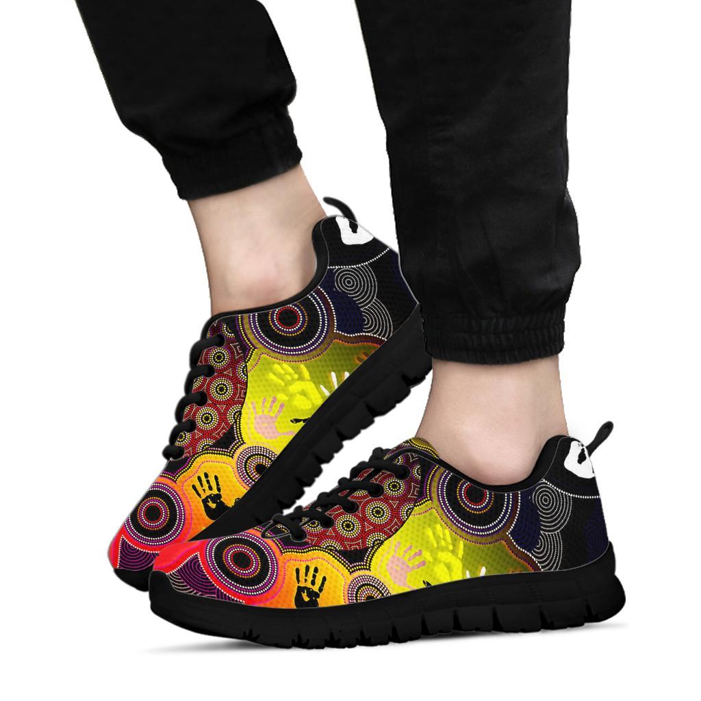 aboriginal-sneakers-indigenous-circle-dot-painting-hand-art