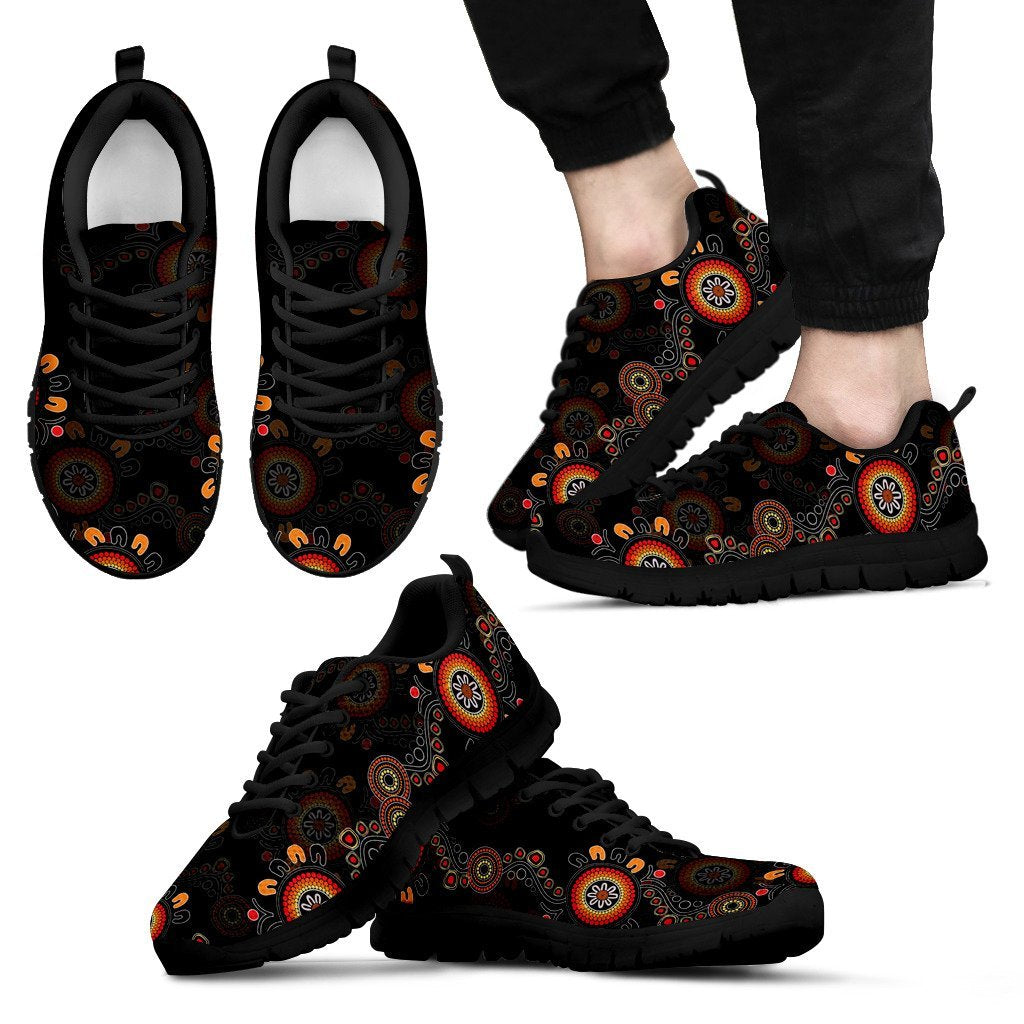 aboriginal-sneakers-flowers-patterns-circle-dot-painting-02