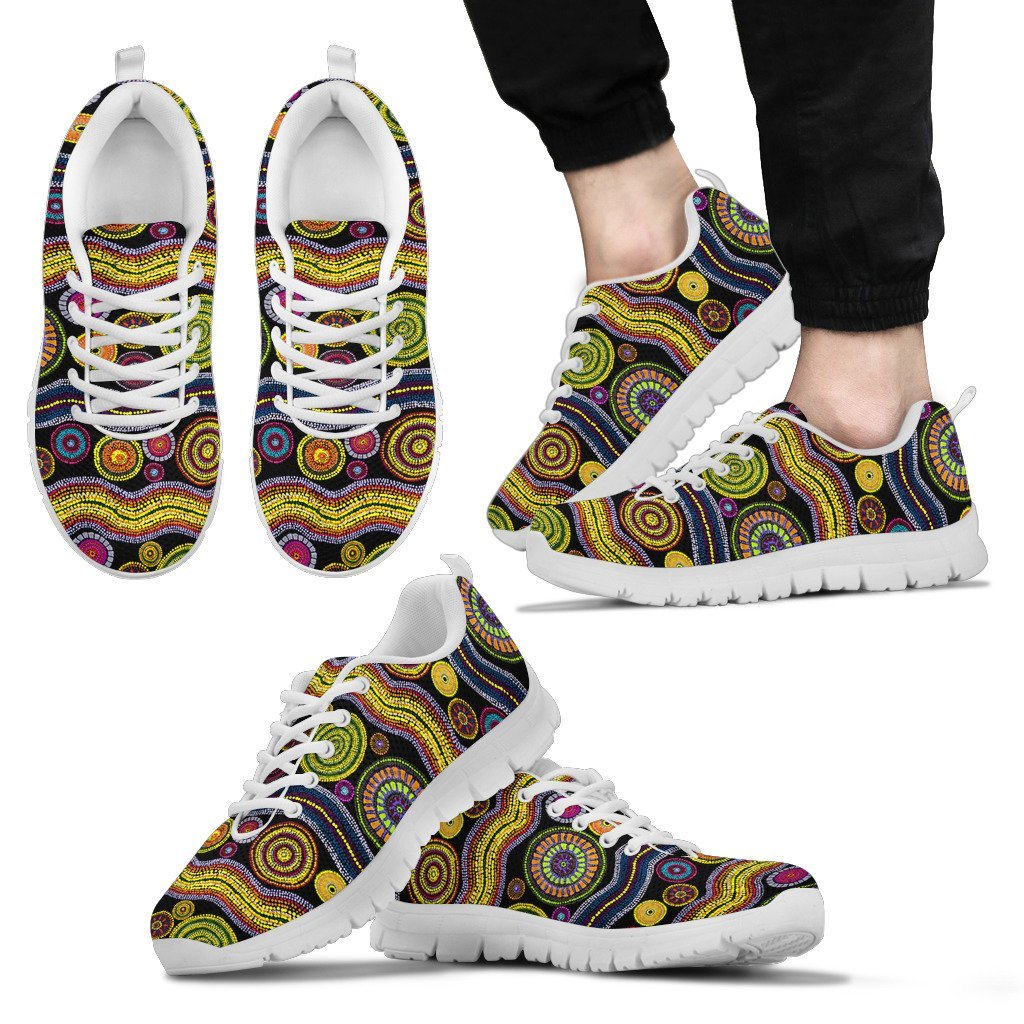 aboriginal-sneakers-indigenous-dot-painting-circle-line-15