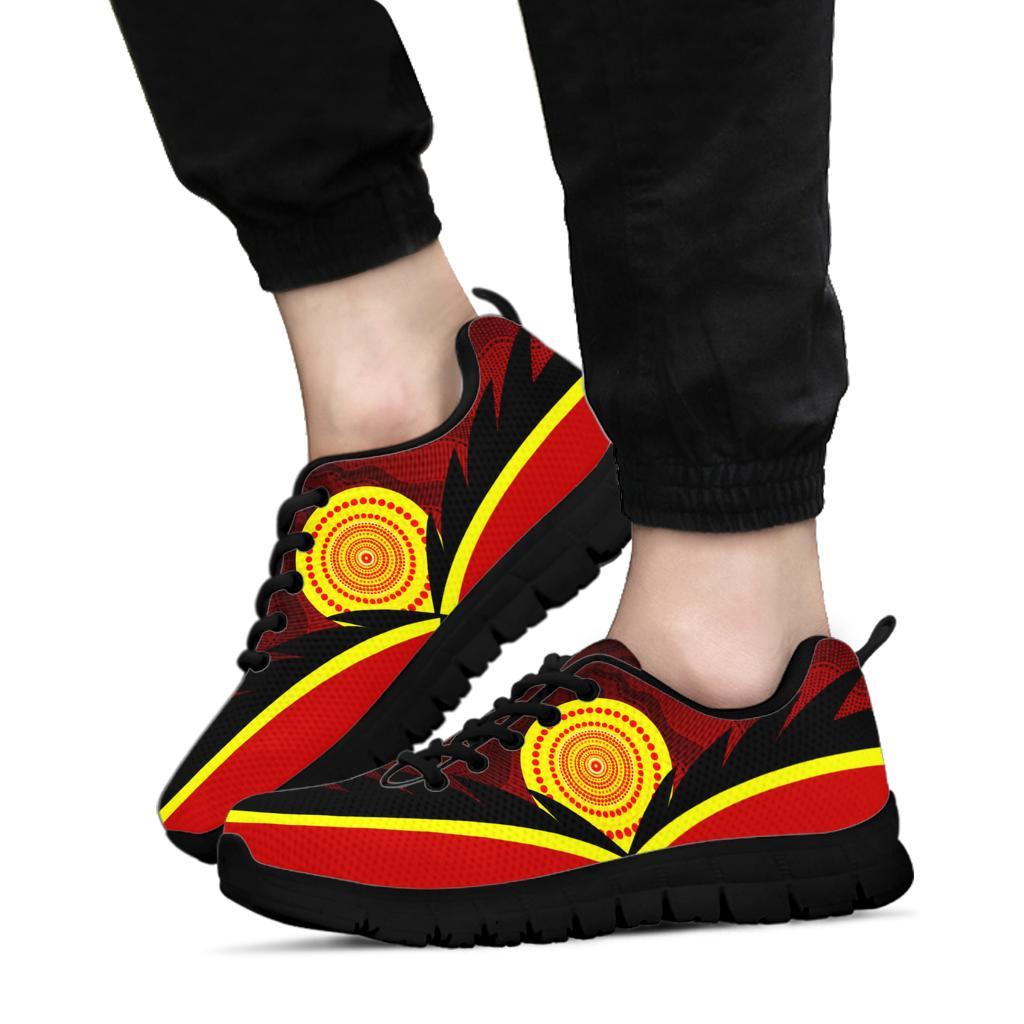 aboriginal-sneakers-indigenous-flag-with-footprint-hand-art