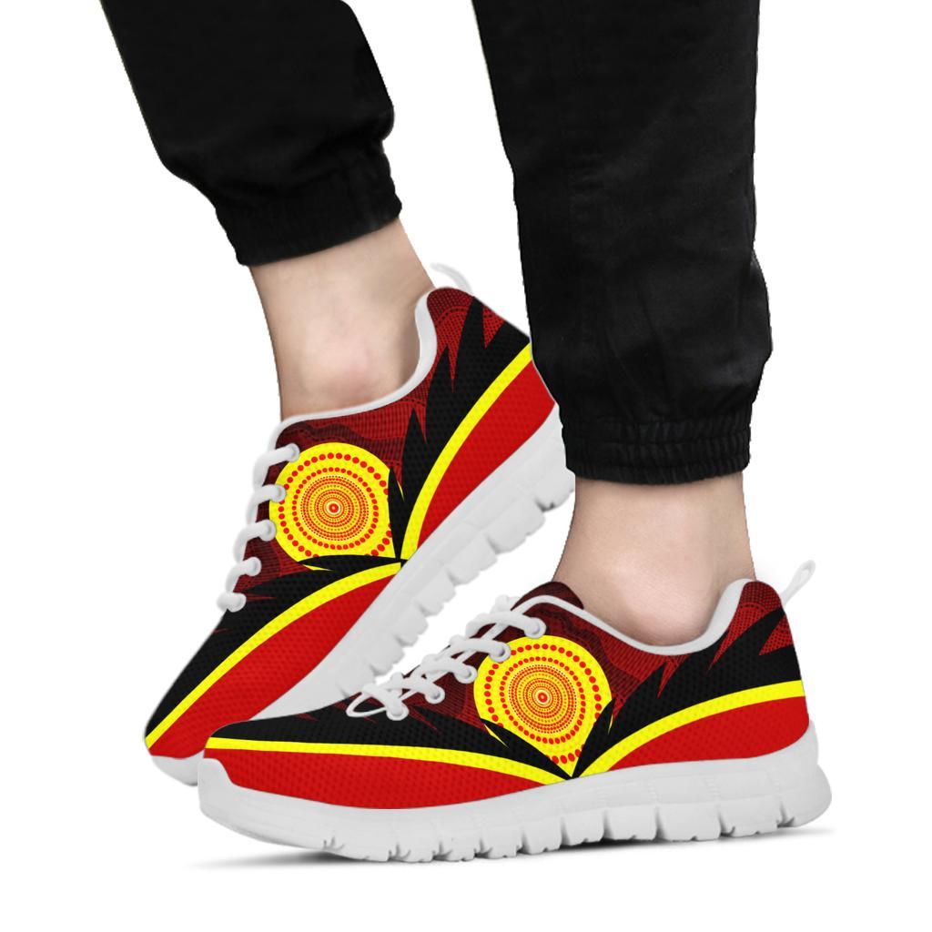 aboriginal-sneakers-indigenous-flag-with-footprint-hand-art