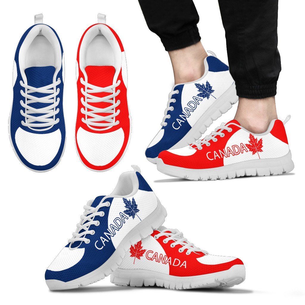 canada-running-shoes-maple-leaf-red-blue