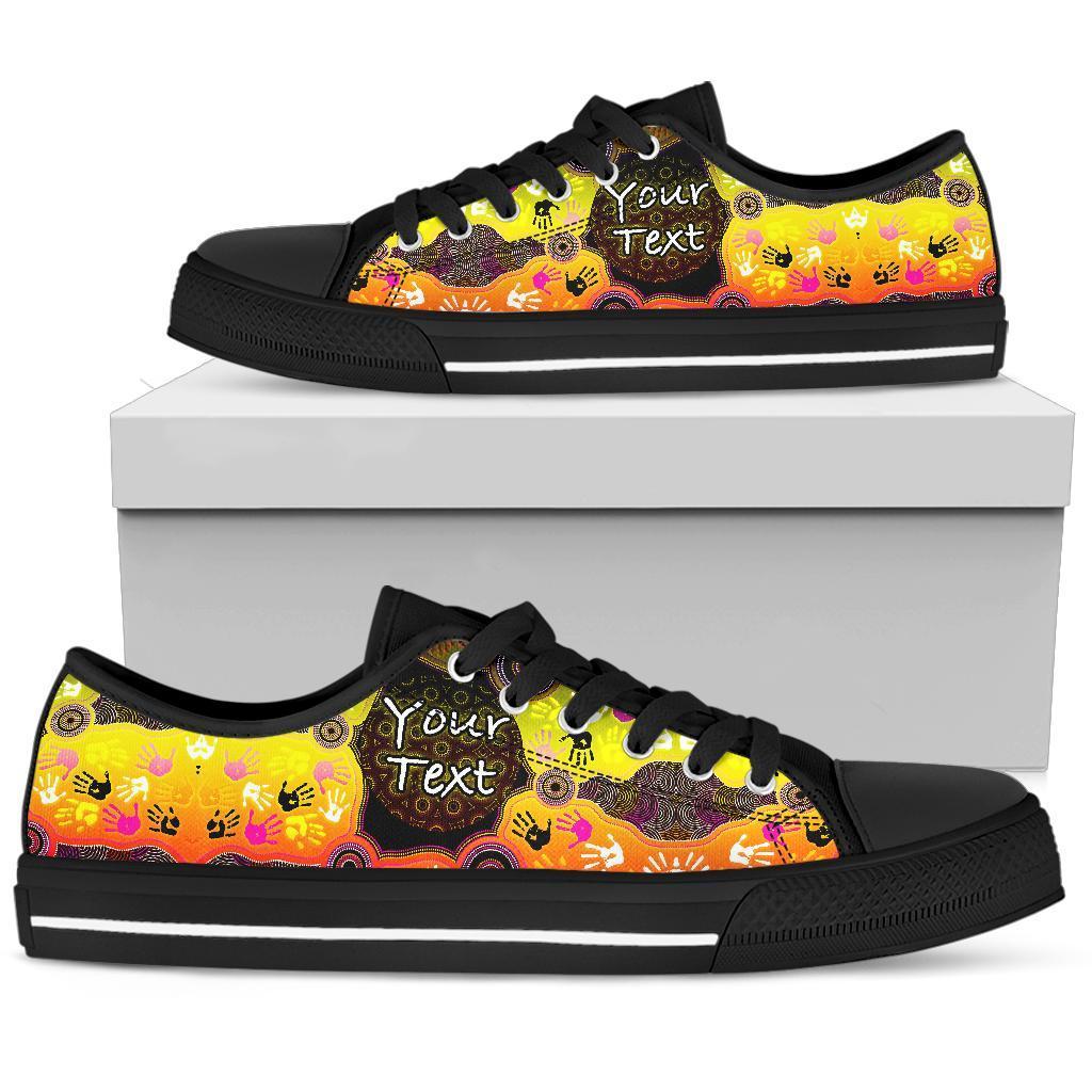 custom-aboriginal-low-top-shoe-indigenous-circle-dot-painting-hand-art-bn18