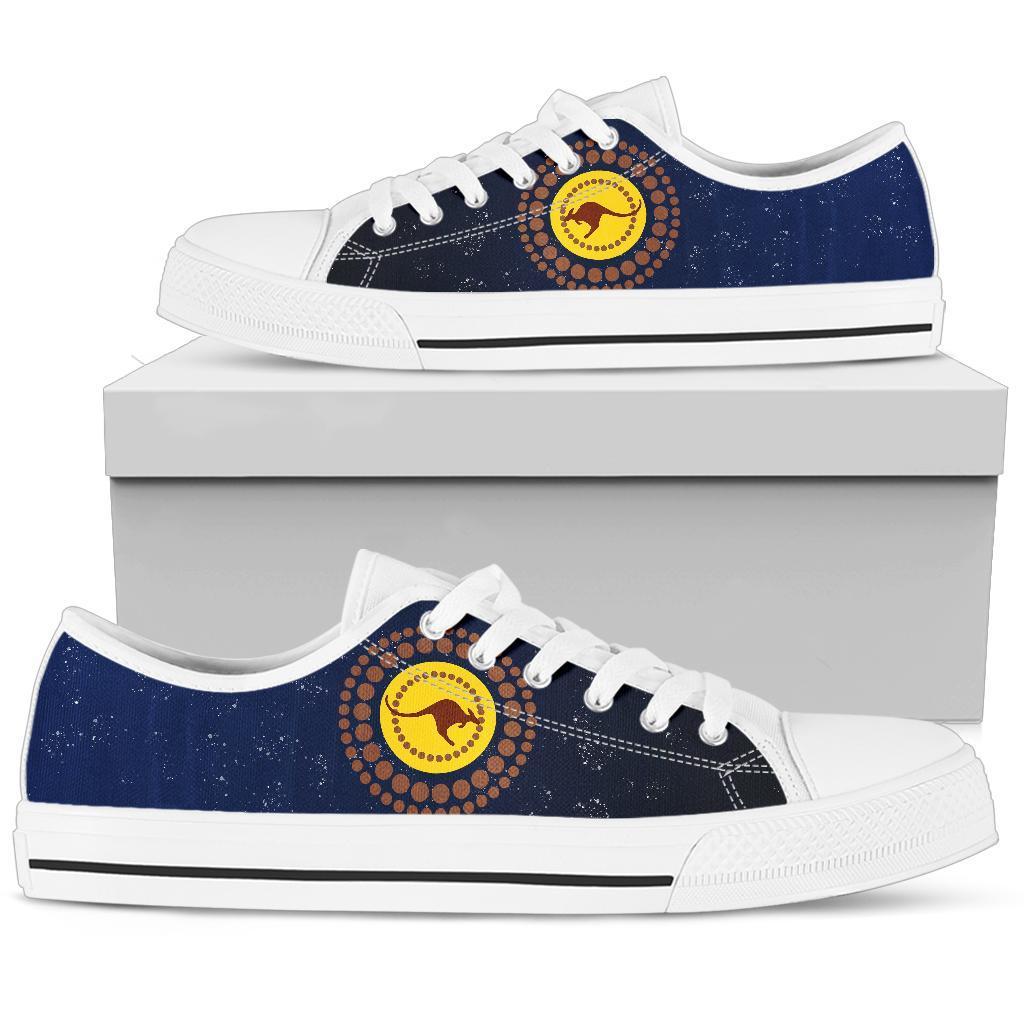 1staustralia-low-top-shoes-kangaroo-on-the-sun