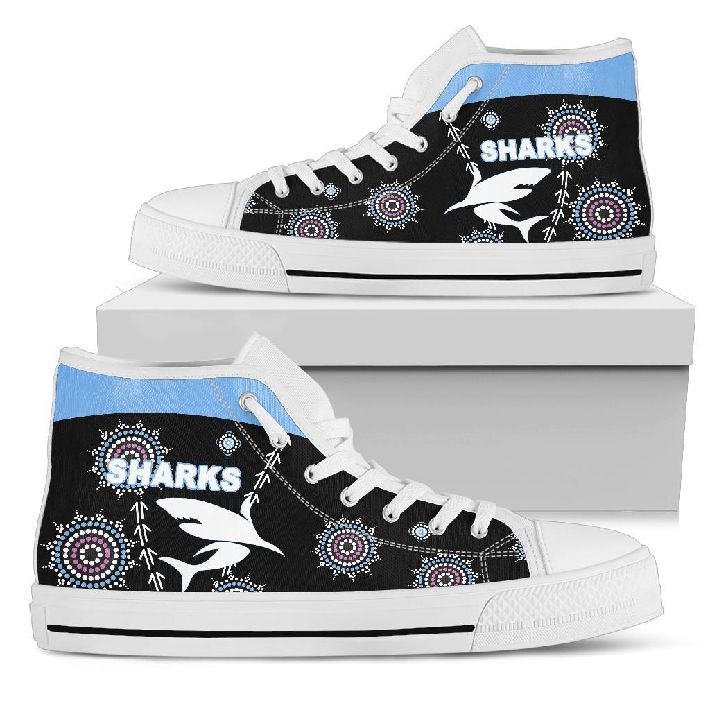 cronulla-high-top-shoe-sharks-simple-indigenous-black