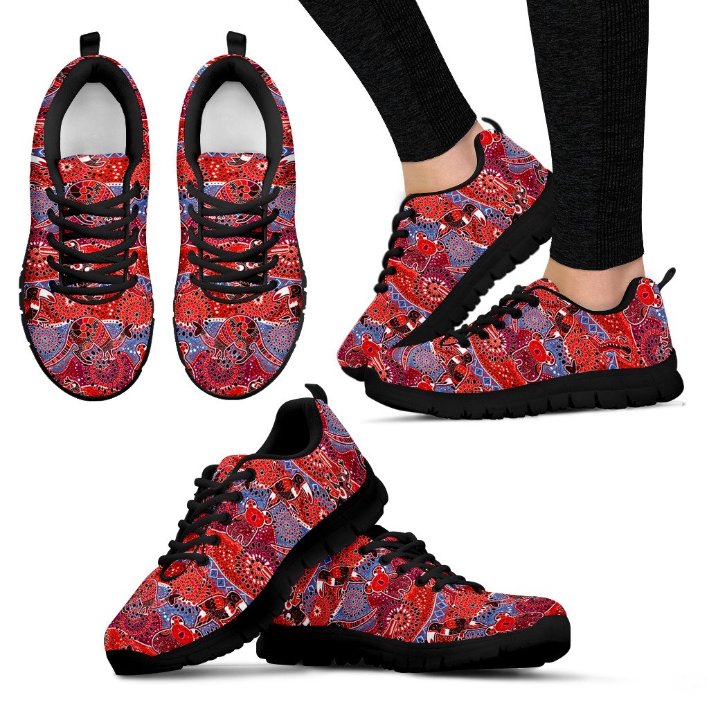 aboriginal-sneakers-koala-kangaroo-patterns-bohemian-style