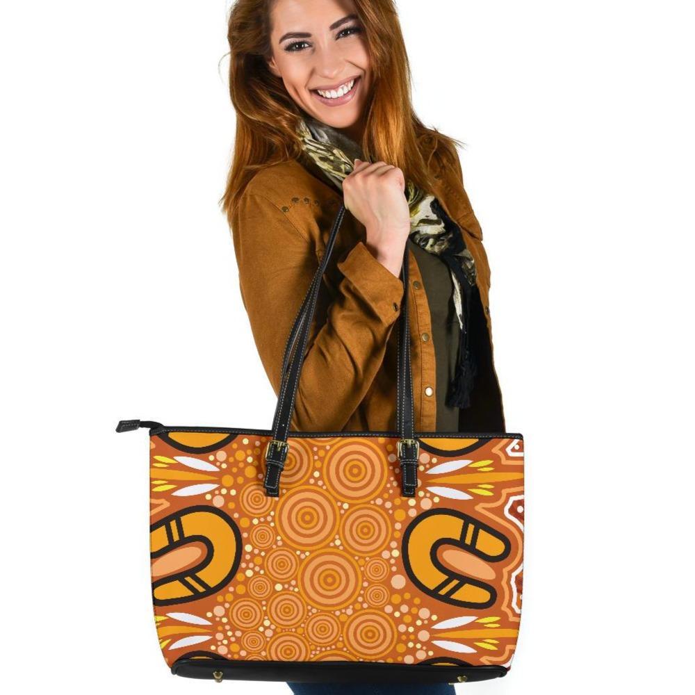 aboriginal-leather-tote-bag-indigenous-art-patterns-ver03