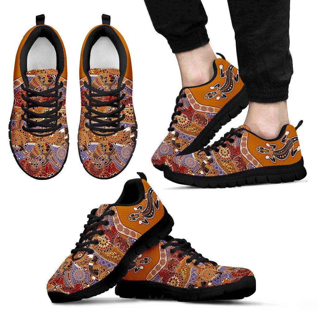 aboriginal-sneakers-lizard-shoes-boomerang-patterns-kangaroo-koala