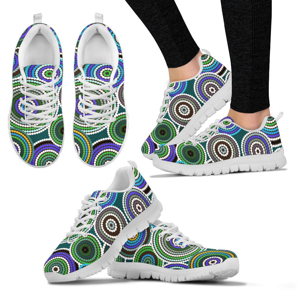 aboriginal-sneakers-circle-dot-painting-indigenous-shoes