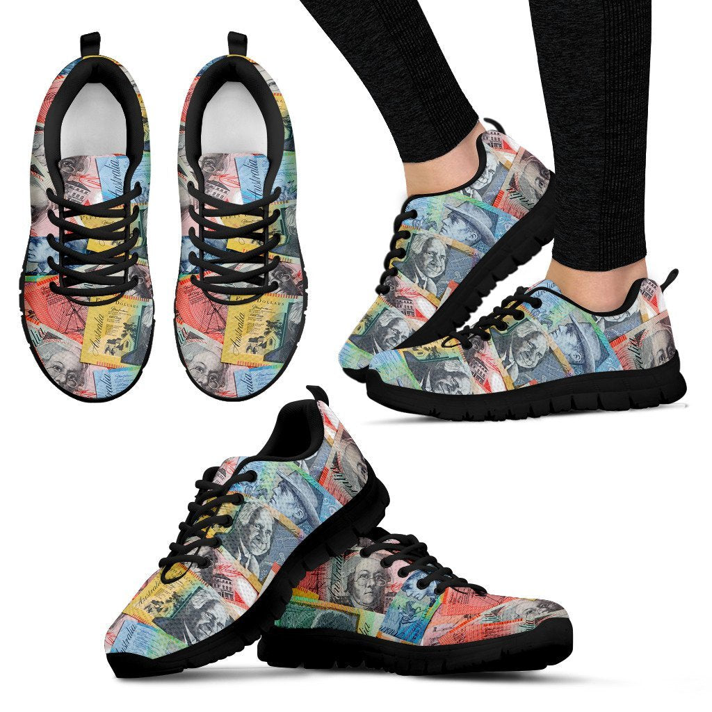sneakers-money-shoes-color-art-unisex
