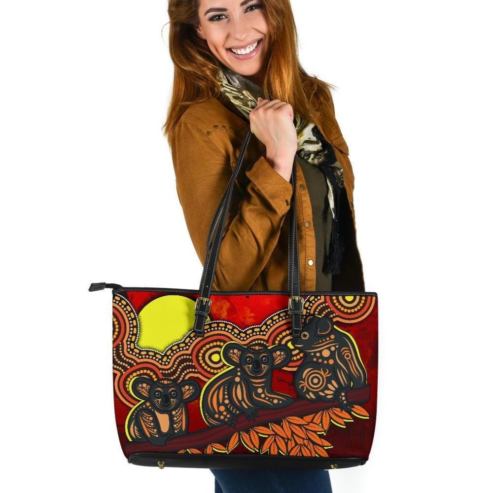 aboriginal-leather-tote-australian-indigenous-koala