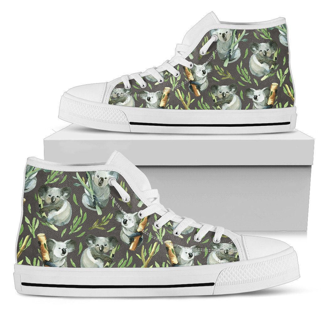 canvas-shoes-koala-shoes-babies-cute-high-top