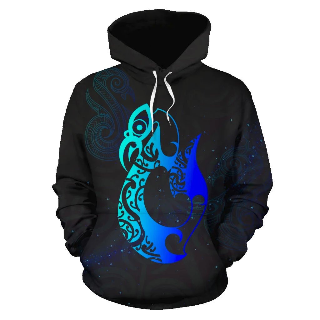 light-maori-manaia-new-zealand-hoodie-blue